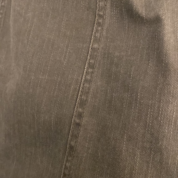 NEW FALLS CREEK HUNTER GREEN A LINE DENIM SKIRT plus size 16. - Picture 9 of 10